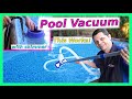 Pool Vacuum for above ground pools:  With skimmer