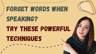 How To Remember Words While Speaking [My MOST POWERFUL Vocabulary Learning Techniques]