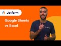 Google Sheets vs Excel