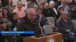 Revere City Council Meeting (2/27/23)