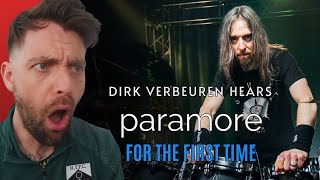 "UK Drummer REACTS to Megadeth Drummer Hearing Paramore For The First Time REACTION"