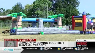 Community coming together through tragedy