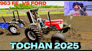 SWARAJ 963  4x4  \u0026 NEW HOLLAND🛑 !  TOCHAN PEH GYA FS22  x BrarTV