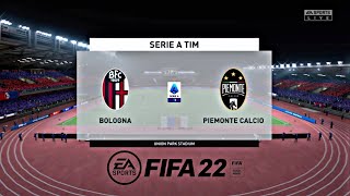 FIFA 22 Bologna vs Juventus(Piemonte Calcio) Serie A Tim match PS4 gameplay QHD