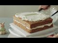 당근케이크 맛있어 당근이지 크림치즈 프로스팅 당근 케이크 만들기 carrot cake with cream cheese frosting recipe cooking tree