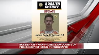 Bossier City man facing 2,400 counts of possession of child porn