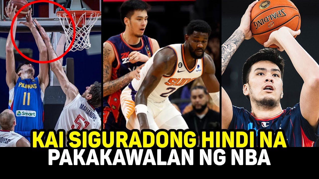 KAI SOTTO SIGURADONG HINDI NA PAKAKAWALAN NG NBA ONCE MAKAPASOK NA SIYA ...