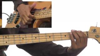 Bass Grooves - #24 5-4-1 Salsa Groove Playalong - Bass Guitar Lesson - Andrew Ford