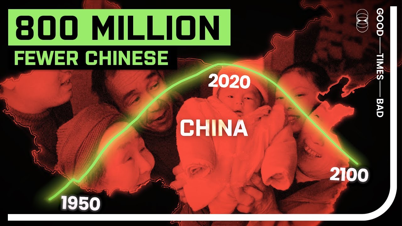 China's Population Has Peaked, By 2100 It Will Shrink By 800 Million ...