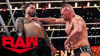 Gunther takes down Jey Uso in King of the Ring Semifinal: Raw highlights, May 20, 2024