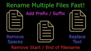 Rename Multiple Files at Once with PowerShell Commands