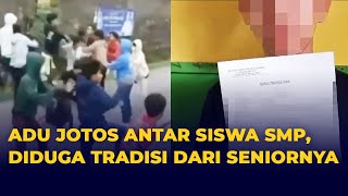 Diduga Tradisi dari Senior, Pelajar SMP di Bekasi ini Adu Jotos