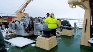 Intriguing Tour Inside the Sampo Ice Breaker Ship