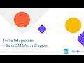 Twilio SMS Integration with Clappia ⢸ Send Automated SMS from Apps ⢸ No-Code Low-Code Platform