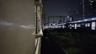 Early Morning Ride Behind An Alco WDM3D Diesel Engine Through Mumbai Suburbs || Skipping Dadar Cntrl