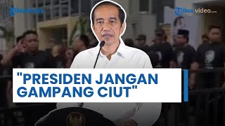 Pesan Menohok Jokowi di Depan Relawan: Presiden 2024 Harus Bernyali, Jangan Digertak Langsung Ciut