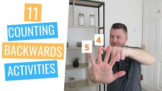 11 Counting Backwards Activities - Easy, Medium & HARD!