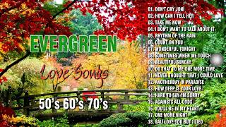 Golden Memories Sweet Evergreen 50s 60s 70s 💌💚 Cruisin Love Songs 📻 Beegees, lobo, rod stewart