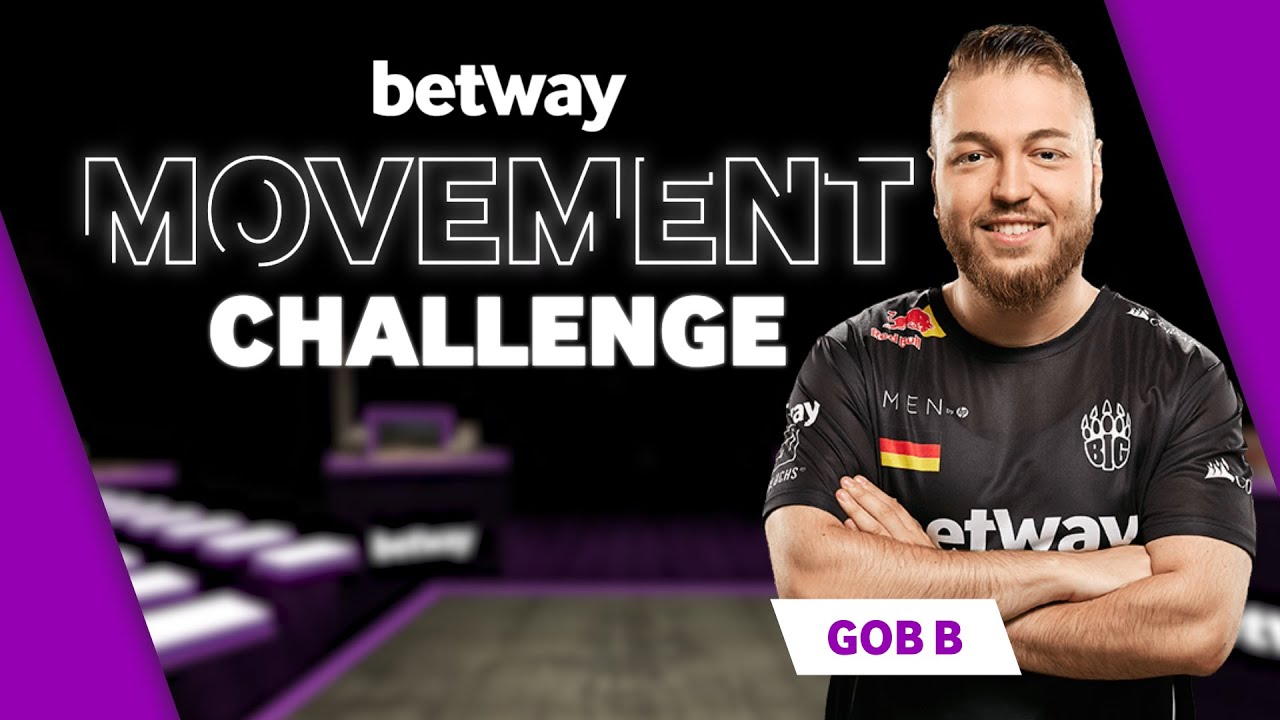 Gob B Plays Betway's Movement Challenge - YouTube