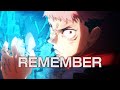 Tvアニメ『呪術廻戦』24話挿入歌「remember」リリックビデオ（セリフ･se無しアニメ映像）