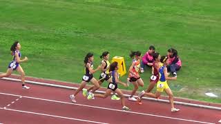 H29 千葉県中学校新人陸上大会　共通女子800m予選５組