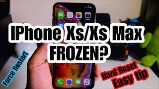 How To Hard Reset Or Restart iPhone 13 Pro Max/ 12 Pro Max/Xs/Xs Max/Xr (Frozen Screen Tip)