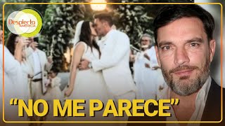 Julián Gil reaparece molesto por los rumores de su boda: él mismo aclaró todo | Despierta América