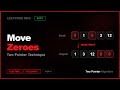 LeetCode 75 #10: Move Zeroes | Python Solution