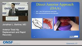 ONSF 2018 Conference: Jonathan L. Berliner, MD