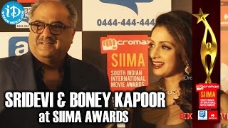 Actress Sridevi Reveals her Beauty Secret @ SIIMA 2014 Awards, Malaysia