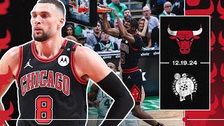 Bulls beat Boston for third straight W 🔥 Zach LaVine scores 36 points | Chicago Bulls Highlights