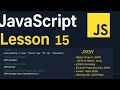 JavaScript Lesson 15 | JSON | JSON.stringify, JSON.parse and API Data | JavaScript Tutorial