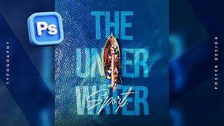 Under Water TEXT EFFECT in Photoshop | Photoshop Tutorial