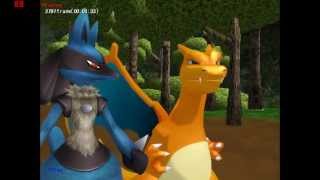 MMD Charizard and Lucario's adventures - Episode 3