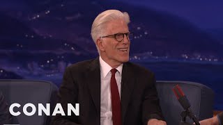 Ted Danson Got Into Acting Because Of A Girl | CONAN on TBS