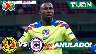¡EL GOLAZO QUE LE ANULAN A QUIÑONES! | América 1-0 Cruz Azul | CL2024 - Liga Mx J8 | TUDN