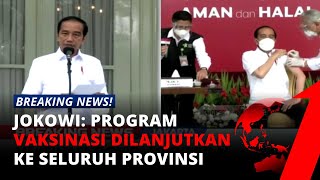 Jokowi: Program Vaksinasi Dilanjutkan ke Seluruh Provinsi | tvOne