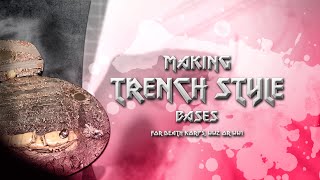 Making Trench Style Bases for your Miniatures | Death Korps of Krieg Bases