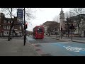 enviro 400h euro 6 stagecoach london 12310 sn14tyg on route 205 leaving at bancroft road bus stop e