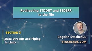 Linux Tutorial: 17 Redirecting STDOUT and STDERR to the file