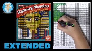 Mindware Mystery Mosaics Book Number 6 Coloring Book Speed Color Extended - Family Toy Report