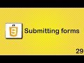 JavaScript beginner tutorial 29 - submitting forms