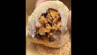 芋泥肉鬆糯米糍 #shorts #taro #mochi #chewy #dessert #sweet #recommended #recipe #diy