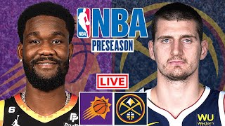 Phoenix Suns vs Denver Nuggets | NBA Live Scoreboard 2022
