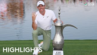 Rory McIlroy Final Round Highlights | 2024 Hero Dubai Desert Classic