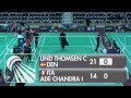 R16 - MS - Christian Lind Thomsen vs Indra Bagus Ade Chandra - French International 2015