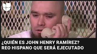 Hoy será ejecutado un reo hispano en Texas ¿Quién es John Henry Ramírez?