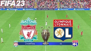 FIFA 23 | Liverpool vs Lyon - UEFA Champions League - PS5 Full Match & Gameplay