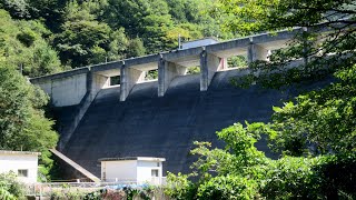 Yajiさんの旅の道草 長野 県営 横川ダム 【Nagano, Yokokawa dam】