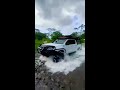 isuzu d max water crossing youtubeshorts shorts